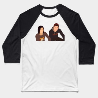 Life is Strange 2 Sean and Lyla Digital Art Sticker Baseball T-Shirt